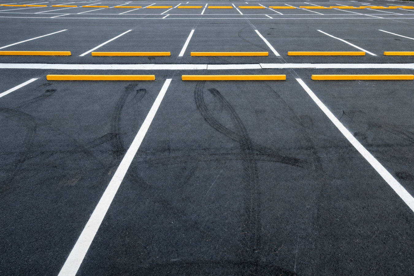 Parking lot paving